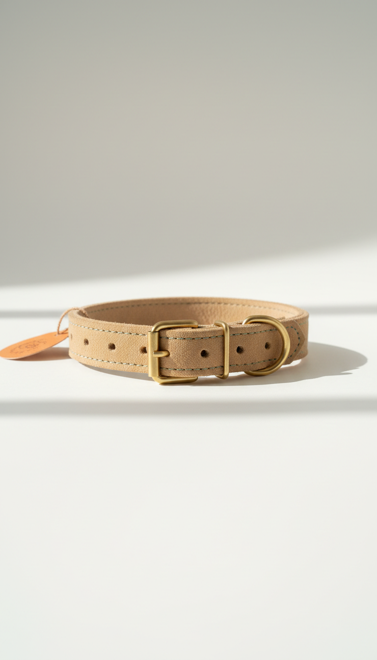 Soft-Touch Fawn Adjustable Collar