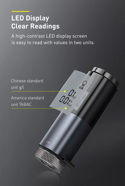 Baseus LED Display Automatic Alcohol Tester