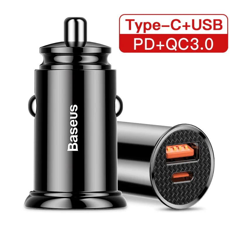 Baseus 30W Quick Charge 4.0 Dual