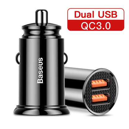 Baseus 30W Quick Charge 4.0 Dual