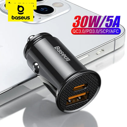 Baseus 30W Quick Charge 4.0 Dual